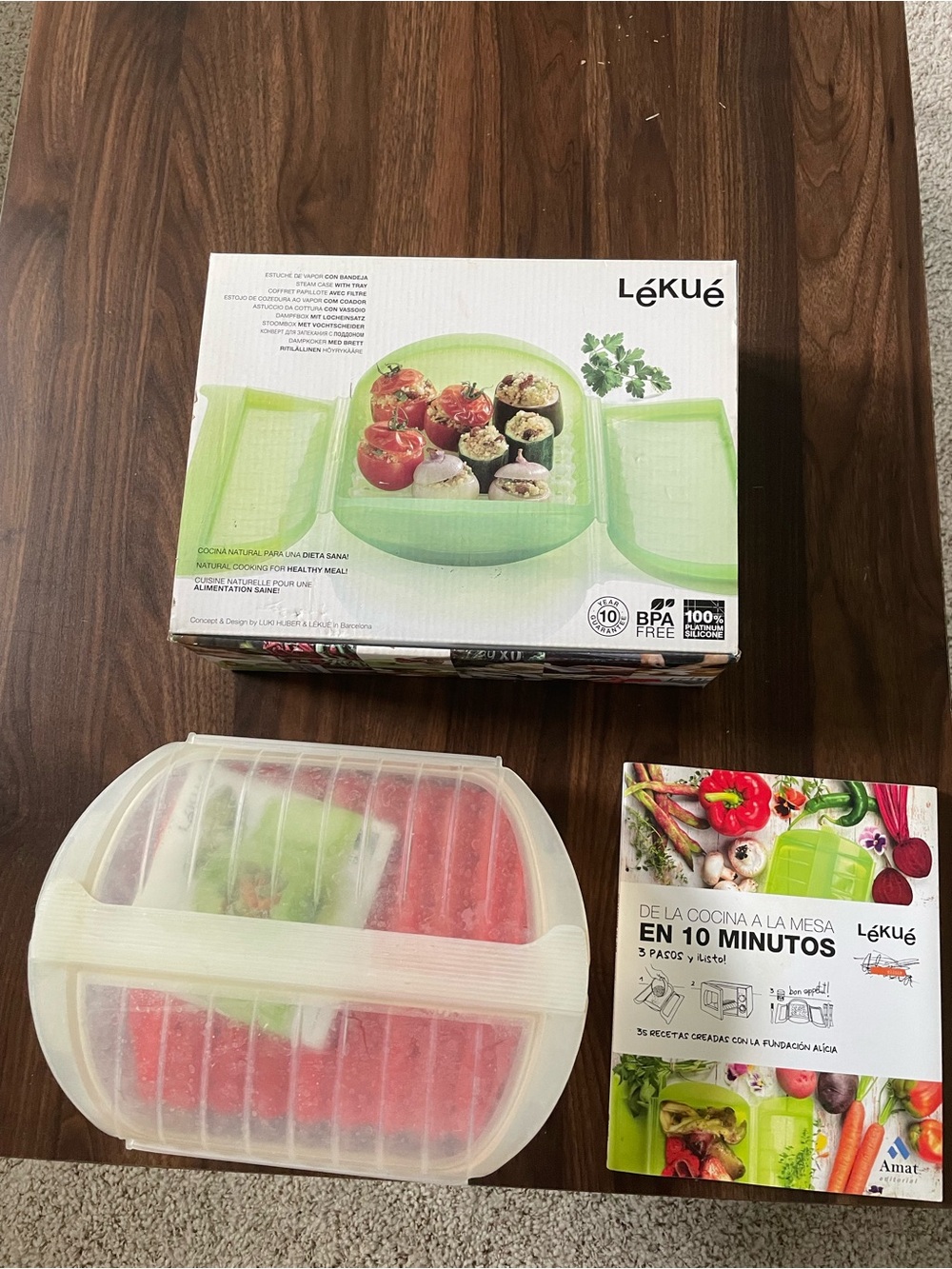 Lékué Microwave Steam case